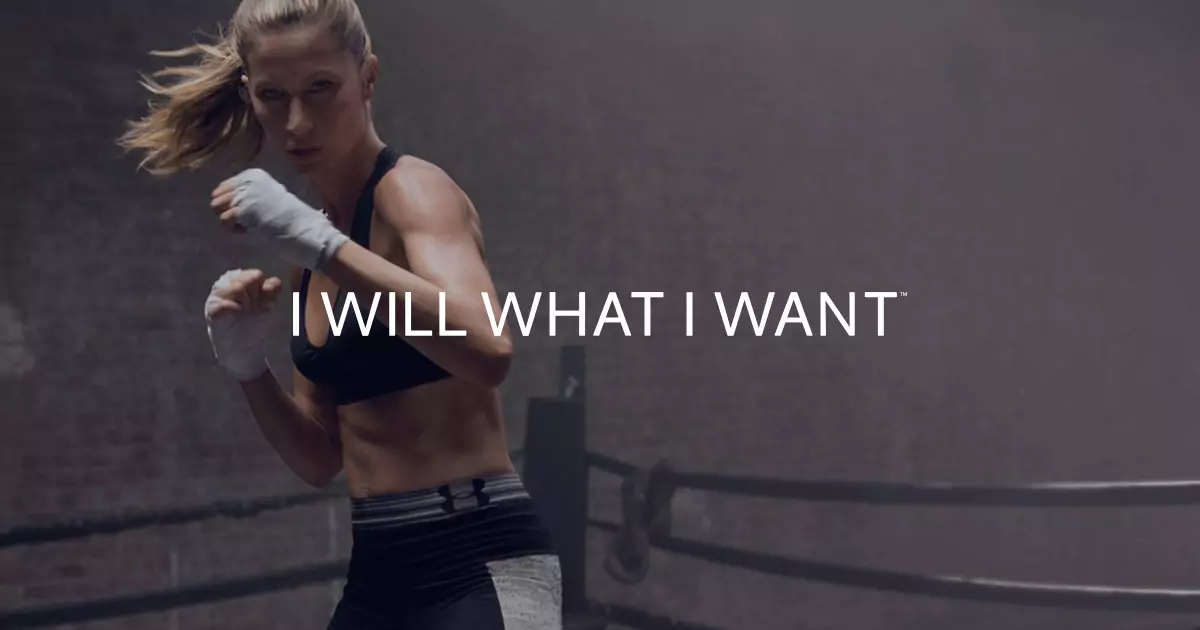 Under Armour’s “I Will What I Want” campaign